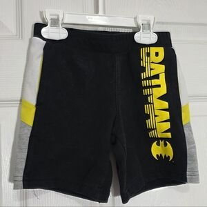 Batman Kids Shorts in Black, Gray, and Yellow